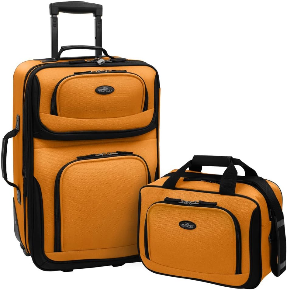 Ensemble de bagages à main extensible unisexe en 2 pièces