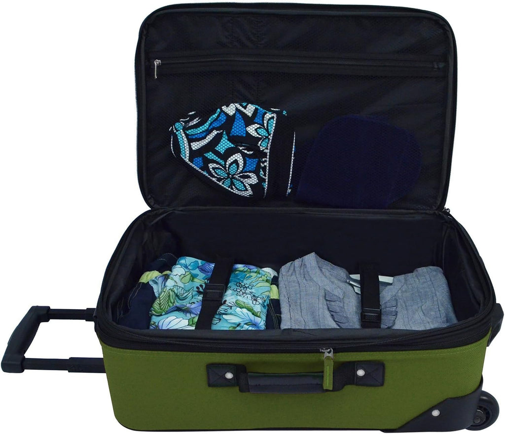 Ensemble de bagages à main extensible unisexe en 2 pièces