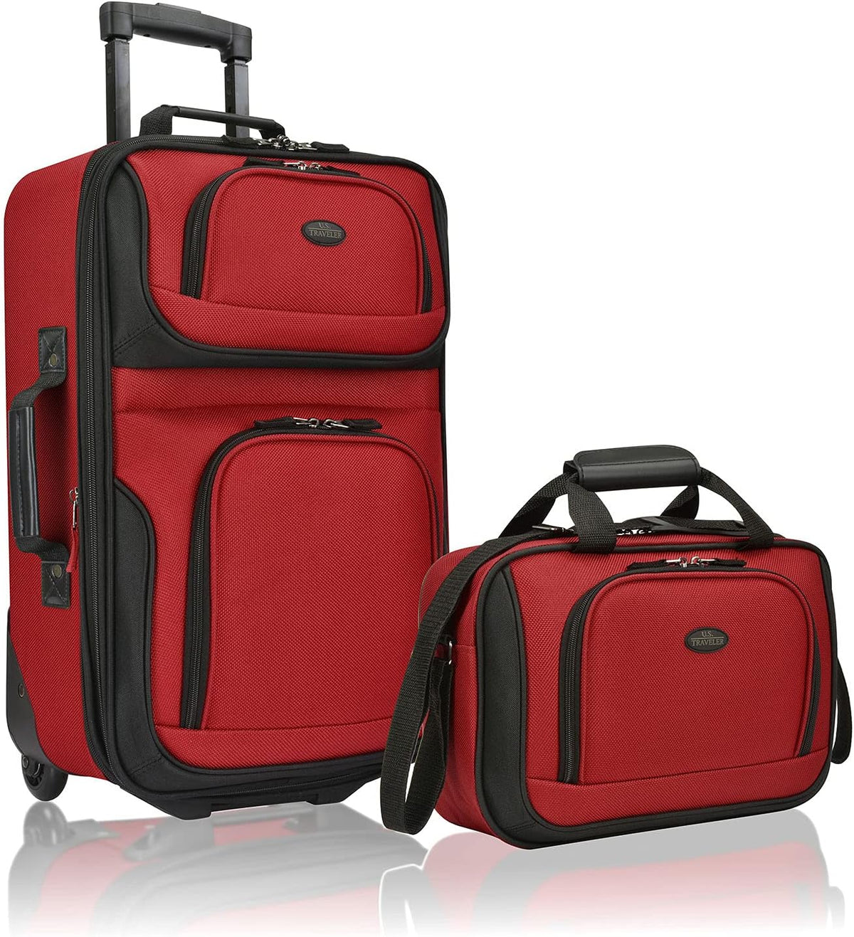 Ensemble de bagages à main extensible unisexe en 2 pièces