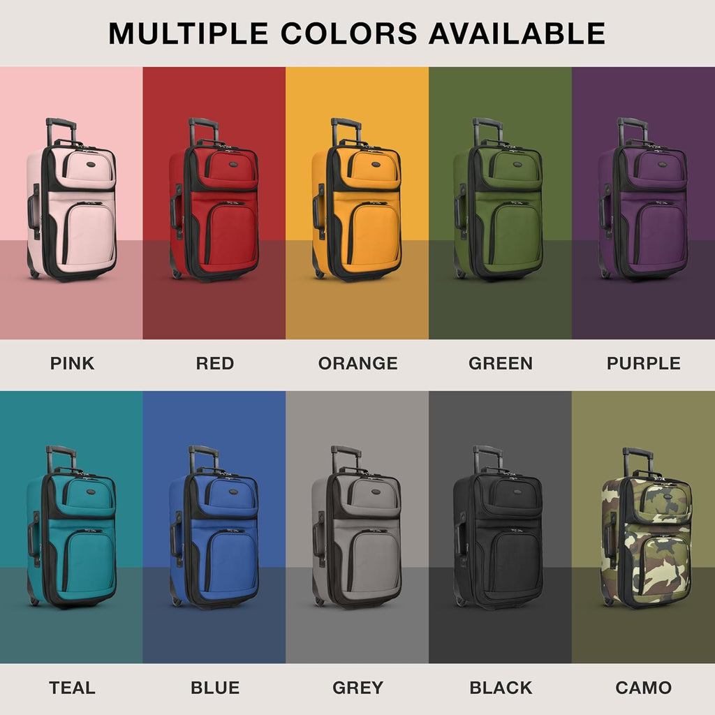 Ensemble de bagages à main extensible unisexe en 2 pièces