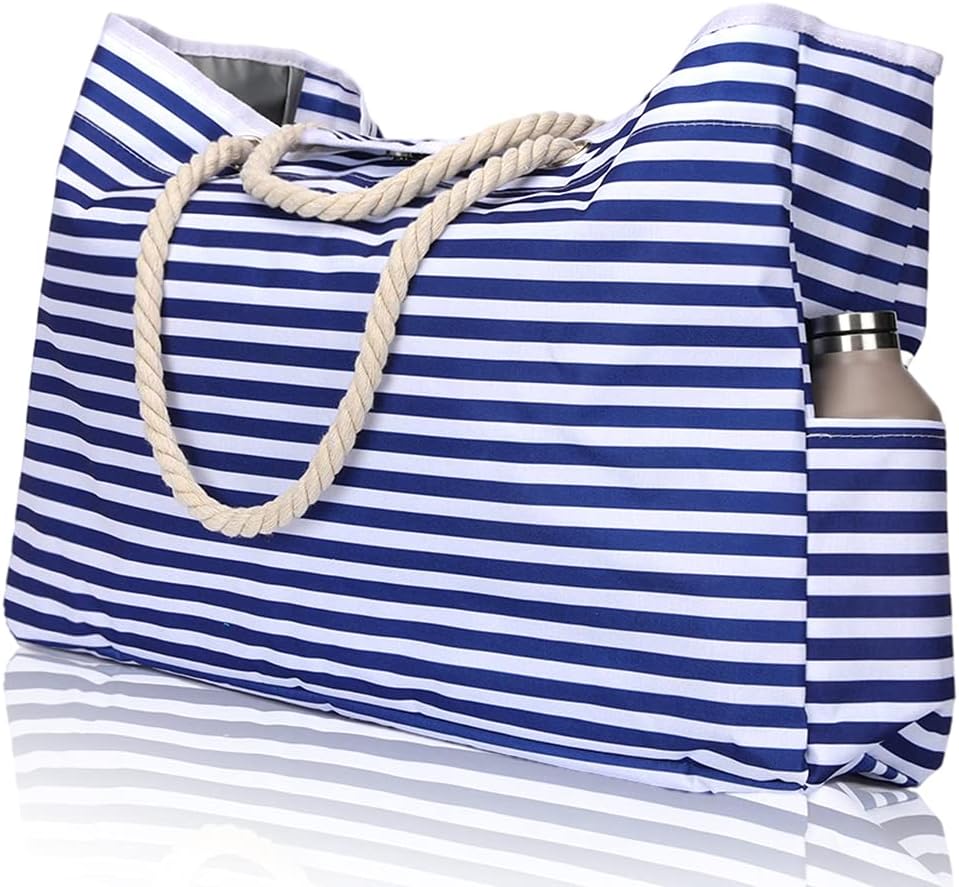 Sac de Plage Unisexe Extra Large Imperméable & Étui de Voyage