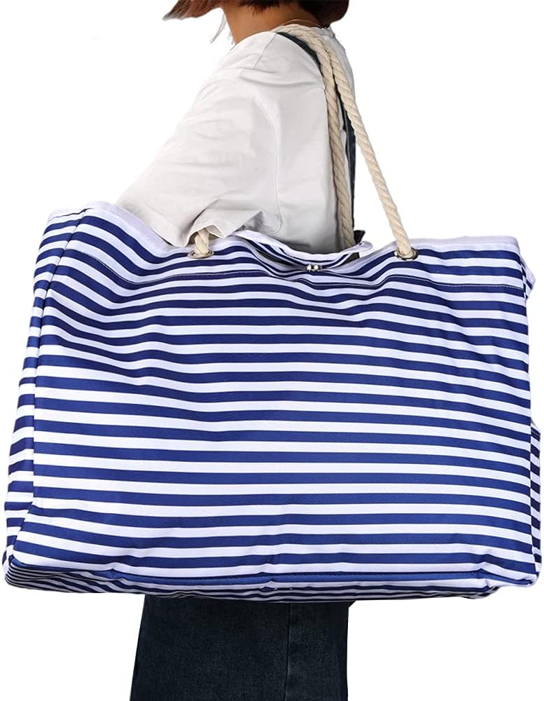 Sac de Plage Unisexe Extra Large Imperméable & Étui de Voyage