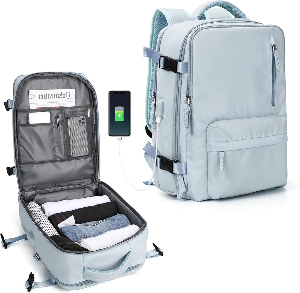 Sac de transport unisexe à plusieurs compartiments pour ordinateur portable de 14 pouces