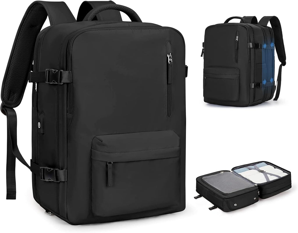 Sac de transport unisexe à plusieurs compartiments pour ordinateur portable de 14 pouces