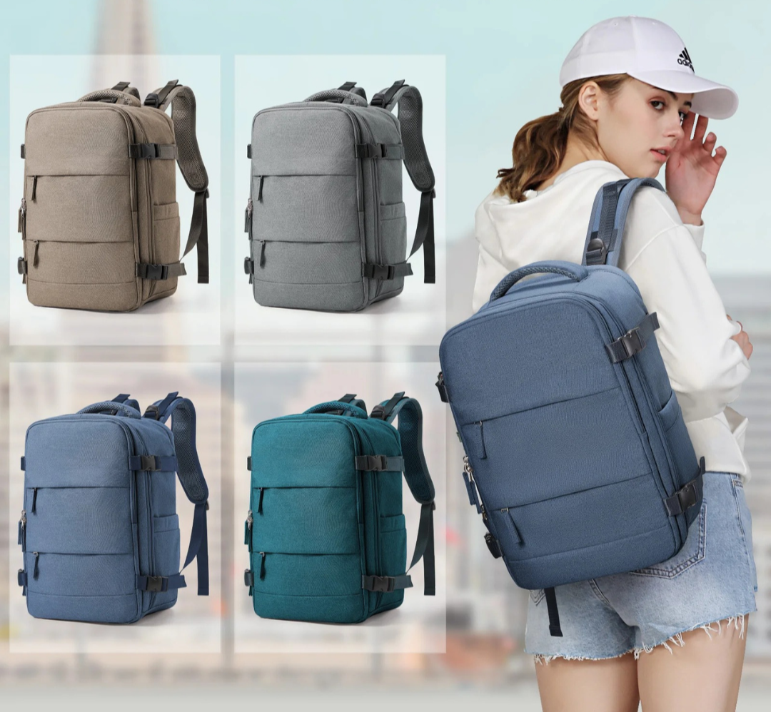 Sac à dos de voyage unisexe compact