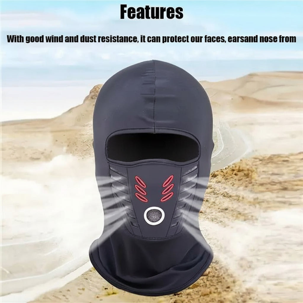 Masque de Visage Balaclava Thermique Unisexe Coupe-Vent pour Temps Froid