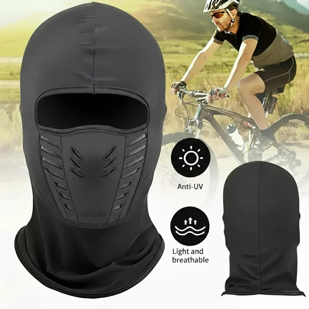 Masque de Visage Balaclava Thermique Unisexe Coupe-Vent pour Temps Froid