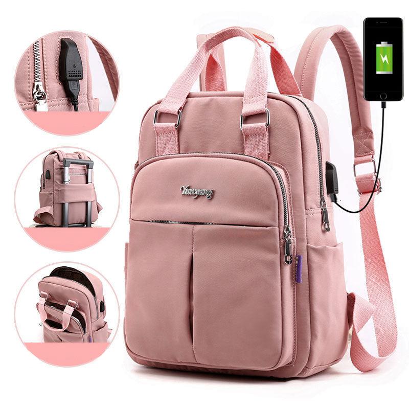Sac à dos anti-vol avec chargement USB résistant à l'eau – Design multi-compartiments