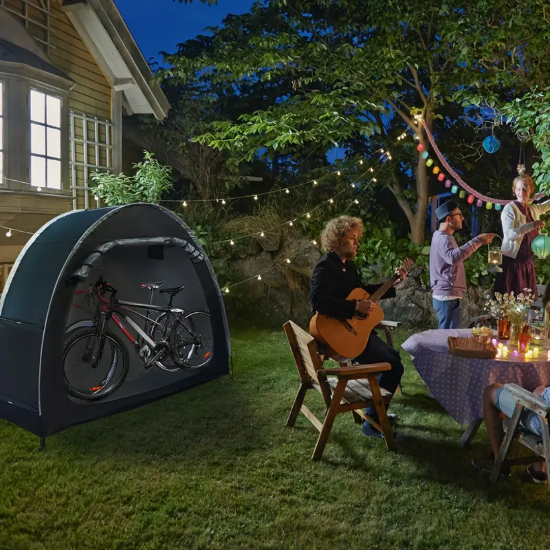 Skanto | Tente de stockage pour vélo étanche pour 2 vélos