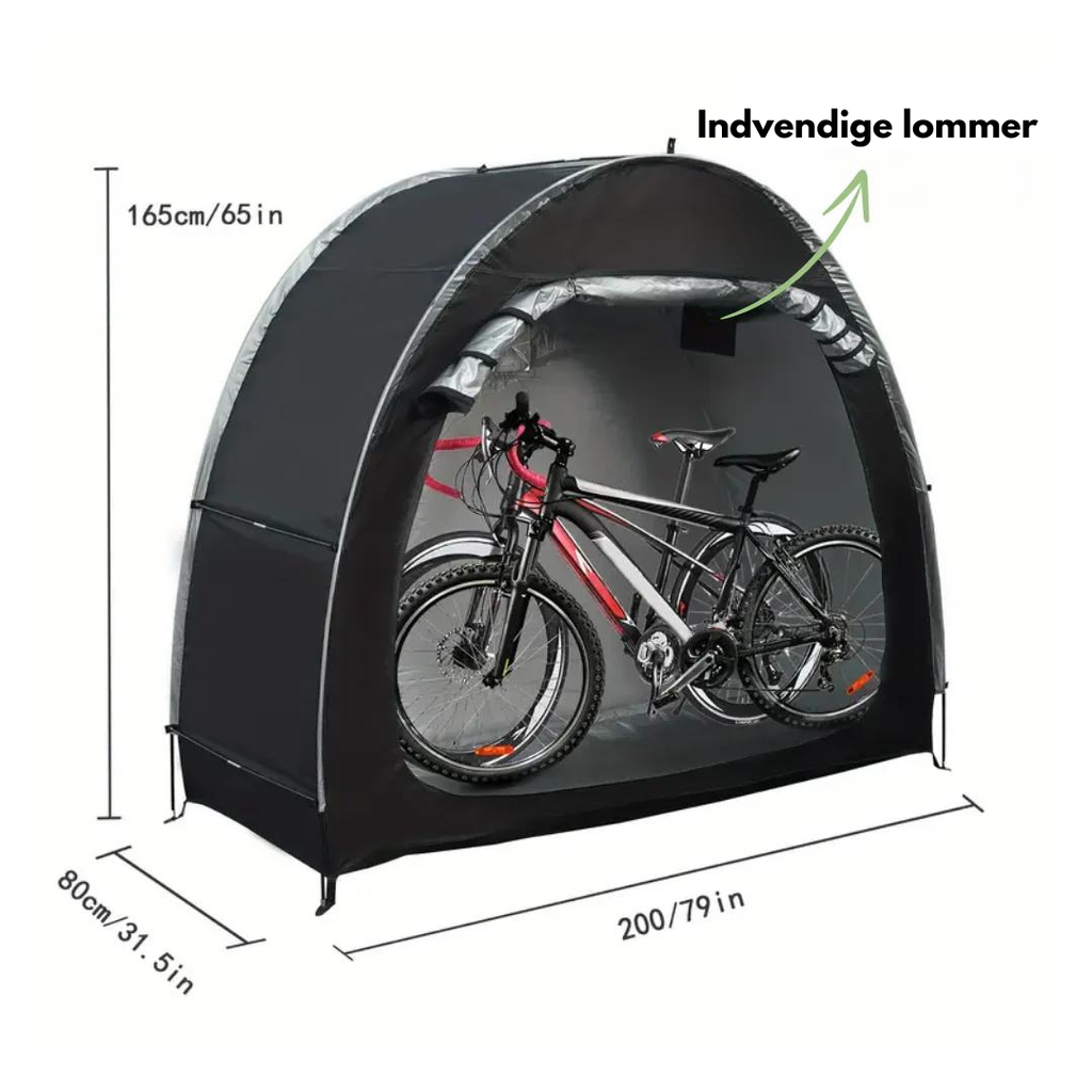 Skanto | Tente de stockage pour vélo étanche pour 2 vélos