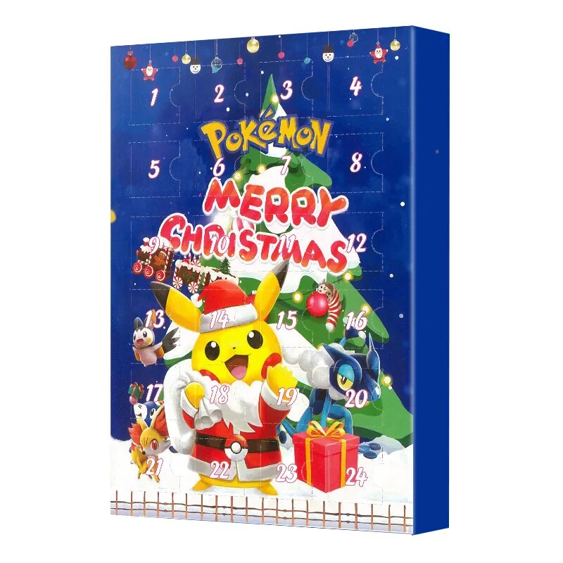24 Figurines Pokémon & Compte à Rebours