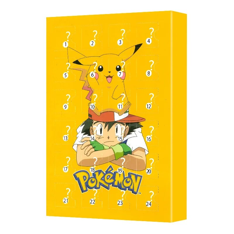 24 Figurines Pokémon & Compte à Rebours