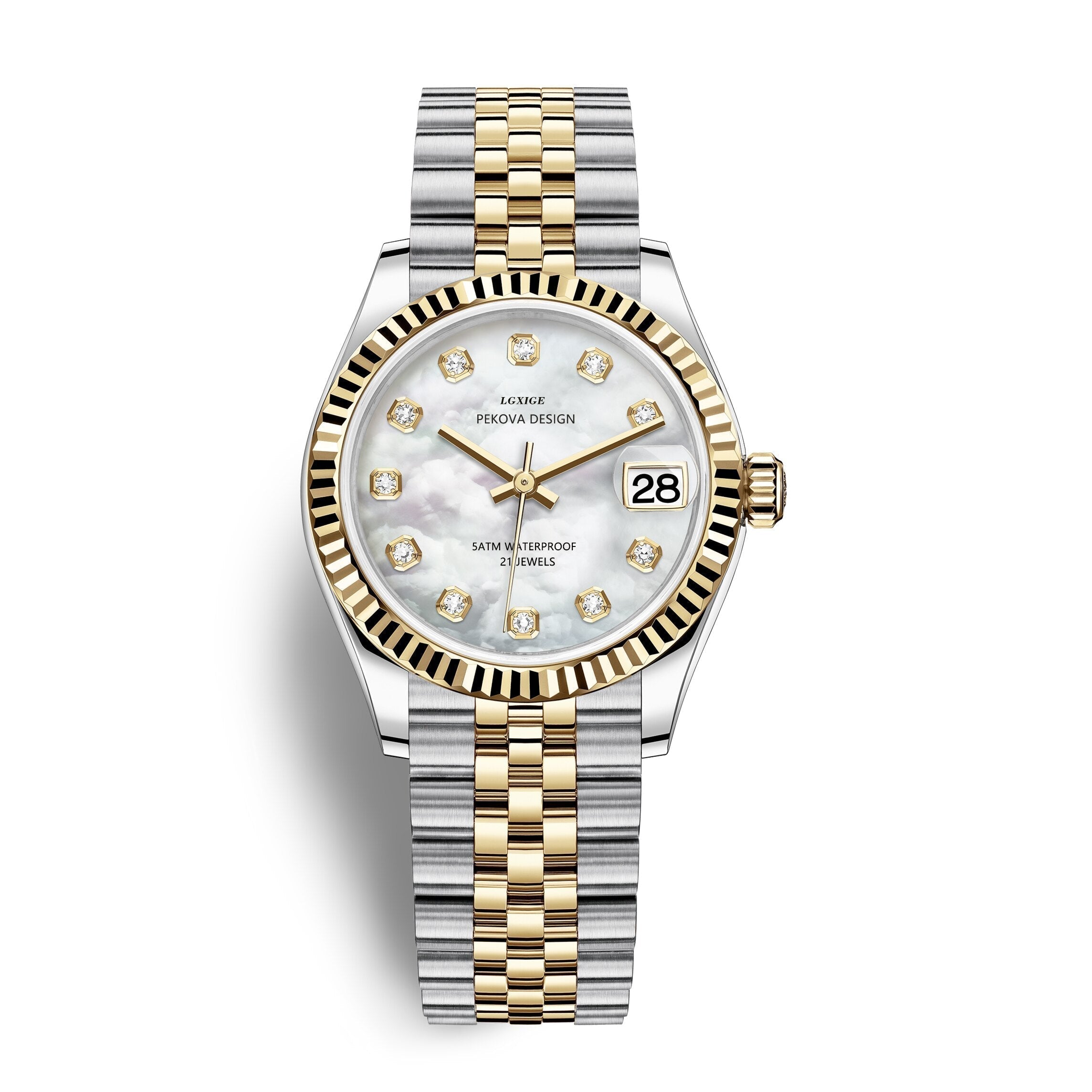 Skanto | Montre Classique en Acier Inoxydable N° 296 – Élégance Intemporelle & Précision Moderne