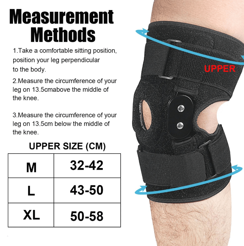 PowerKnee - Genouillère Réglable | Solide & Confortable