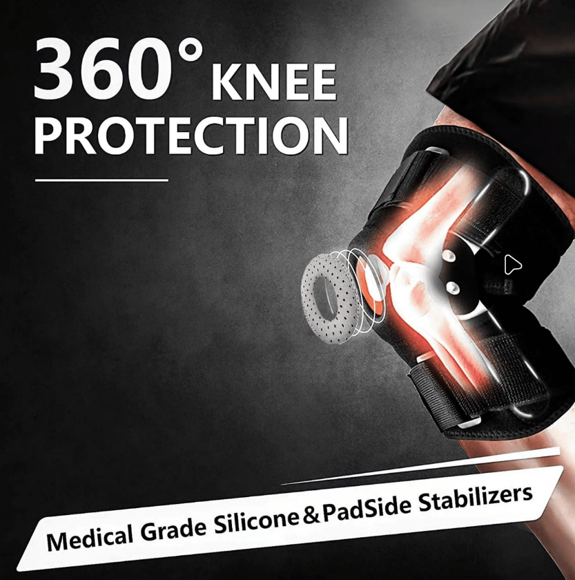 PowerKnee - Genouillère Réglable | Solide & Confortable
