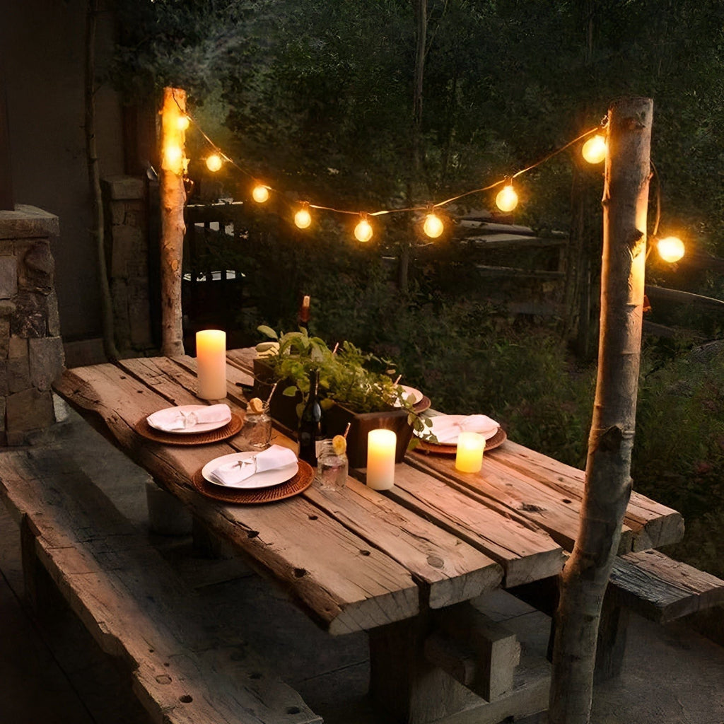 FairyFlicker Guirlandes lumineuses - Éclairage de terrasse luxueux avec protection étanche | Karnz