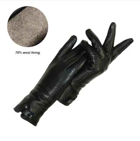 Gants en Cuir Vintage pour Femmes - RetroGrove