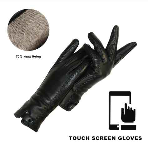 Gants en Cuir Vintage pour Femmes - RetroGrove