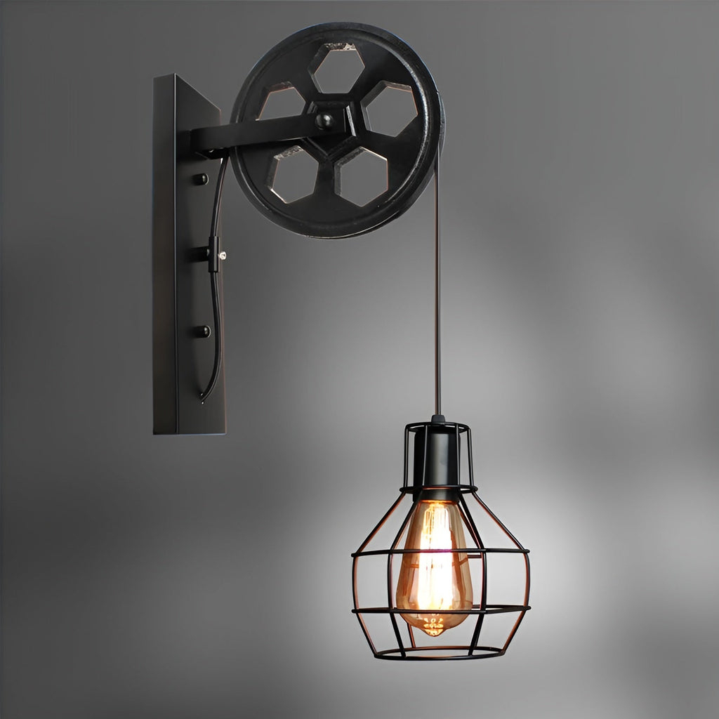 Lampe murale LED vintage industrielle - IronGlare