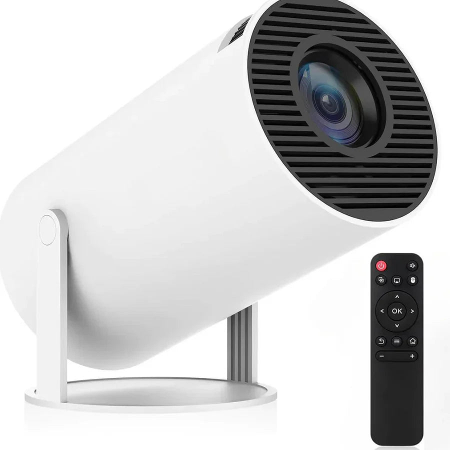 Projecteur Portable VistaCube – Transformez n'importe quel mur en cinéma 4K de 130”
