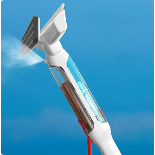 Nettoyeur de fenêtres télescopique à double fonction – ClearSweep