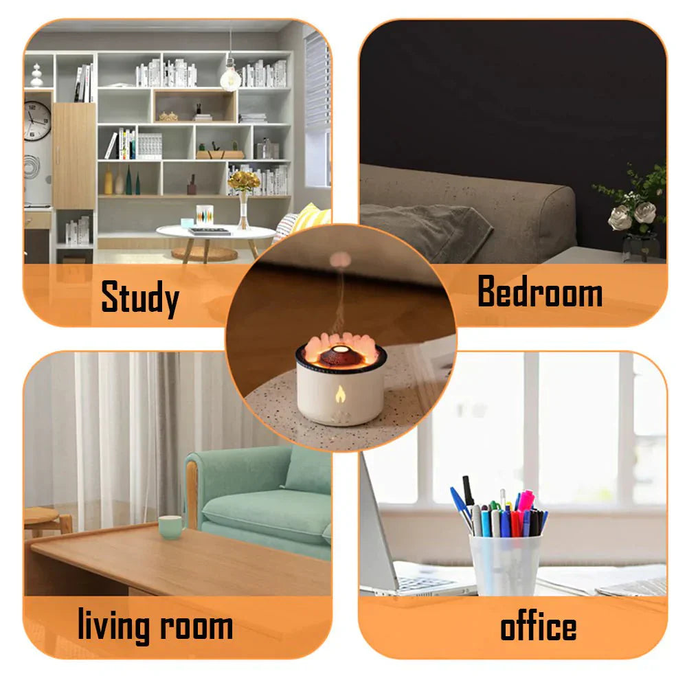 AromaCloud™ | Diffuseur d'huiles essentielles pour une relaxation instantanée
