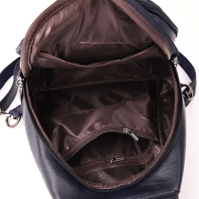 Sac à dos en cuir imperméable premium pour femmes