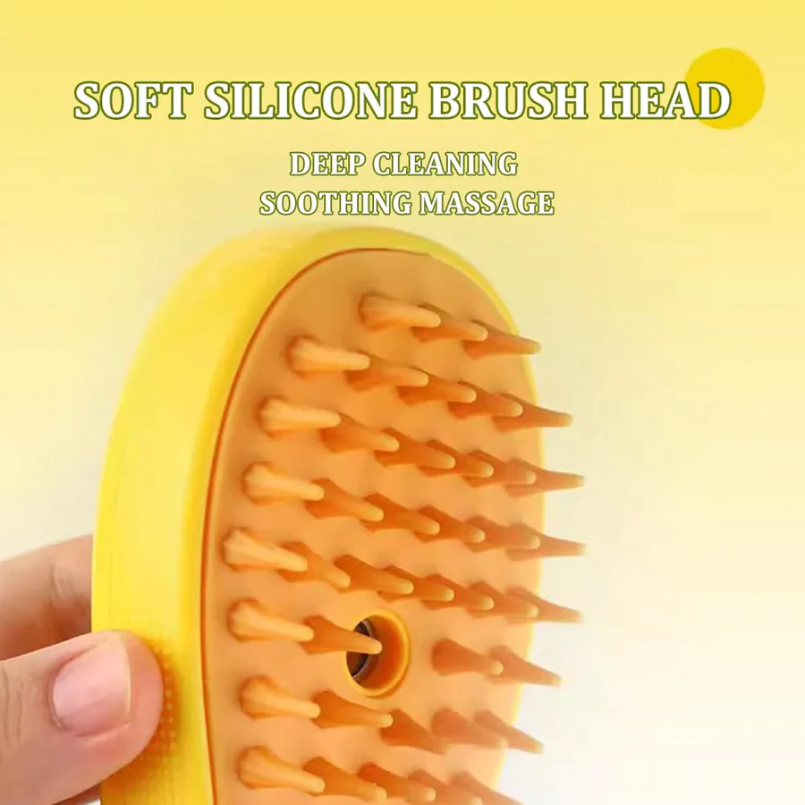 Brosse à vapeur multifonctionnelle pour un toilettage parfait de votre animal
