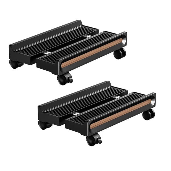 Support d'ordinateur avec roues pour boîtier d'ordinateur