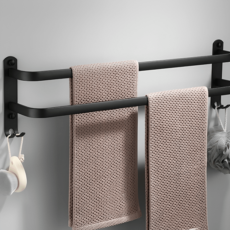 Étagère de Salle de Bain - FlexRack Porte-serviettes Mural