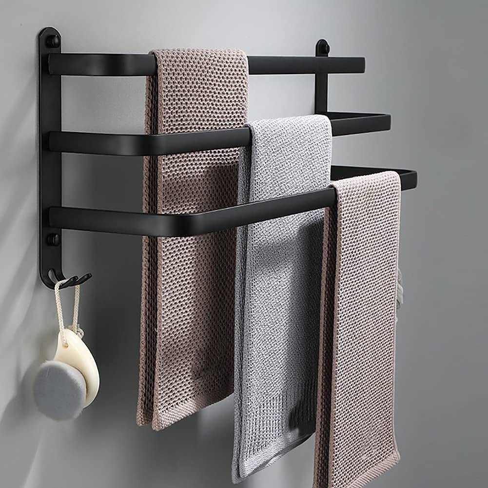 Étagère de Salle de Bain - FlexRack Porte-serviettes Mural