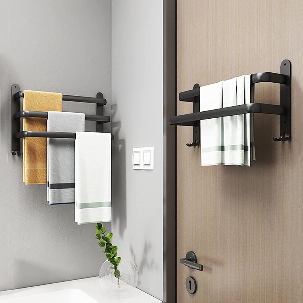 Étagère de Salle de Bain - FlexRack Porte-serviettes Mural