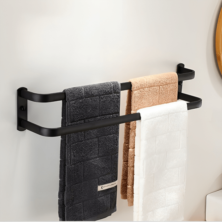 Étagère de Salle de Bain - FlexRack Porte-serviettes Mural
