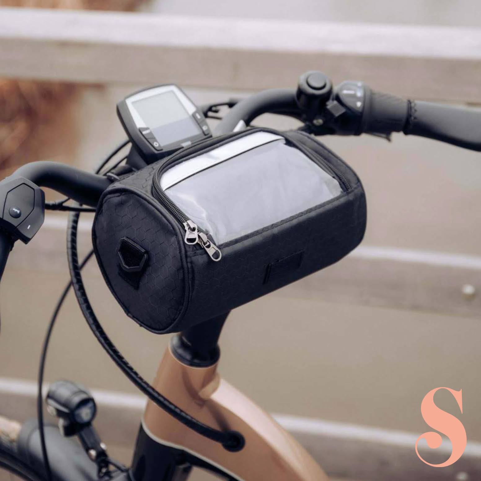 Sacoche de Vélo Universelle Étanche avec Fenêtre pour Téléphone