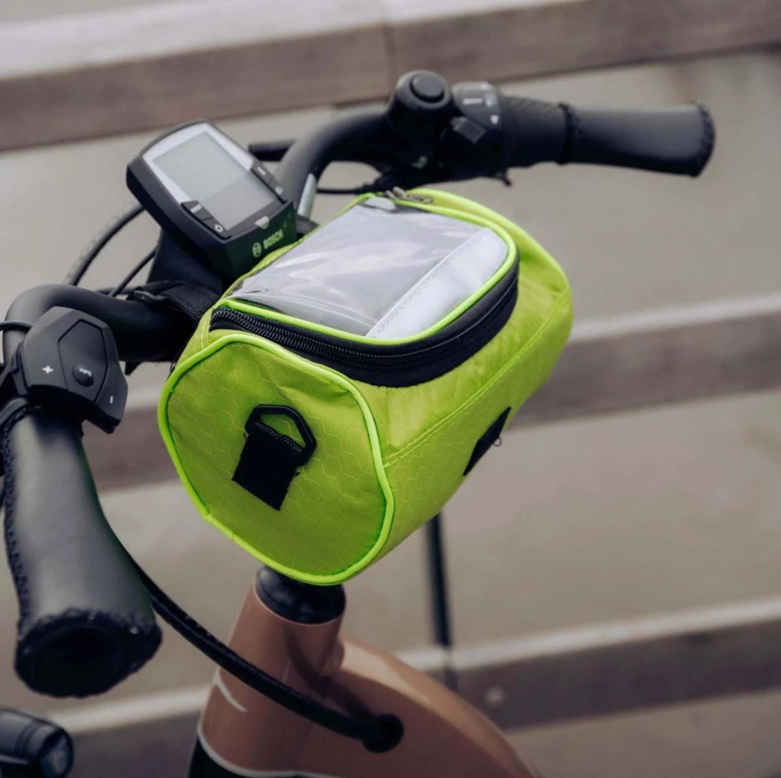 Sacoche de Vélo Universelle Étanche avec Fenêtre pour Téléphone