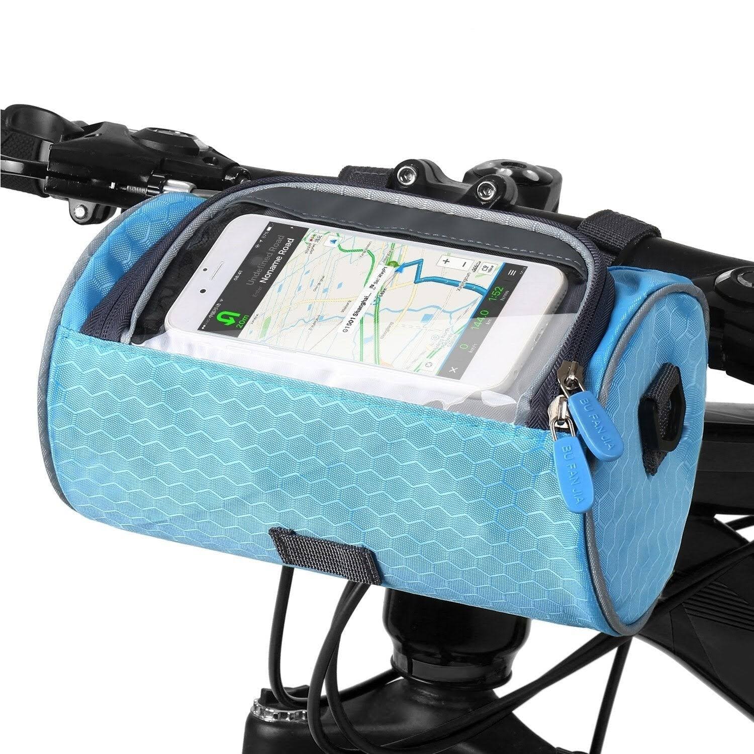 Sacoche de Vélo Universelle Étanche avec Fenêtre pour Téléphone