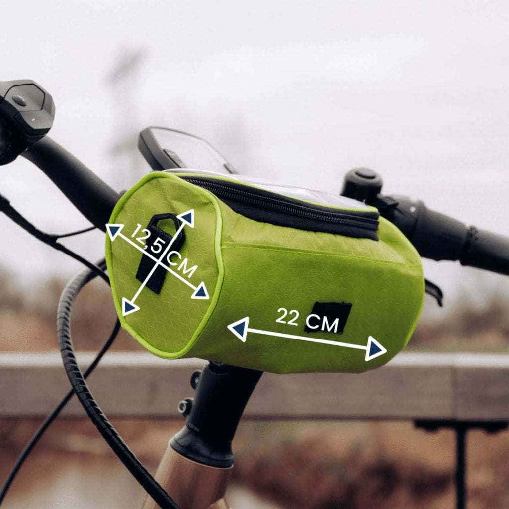 Sacoche de Vélo Universelle Étanche avec Fenêtre pour Téléphone