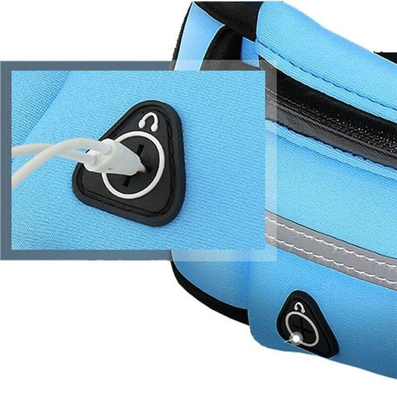 Ceinture de course résistante à l'eau – Pack de stockage de fitness et de voyage 1+1 GRATUIT
