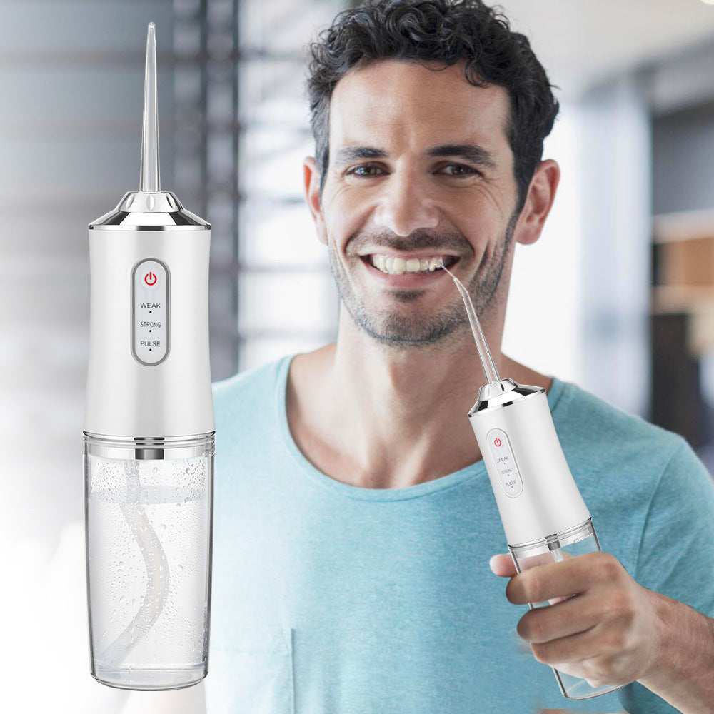 SmileFresh Irrigateur dentaire avec buse rotative à 360° - Gencives plus saines