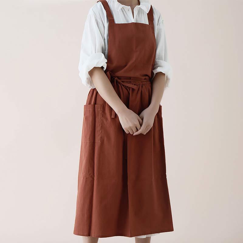 Skanto | Tablier en coton imperméable avec poches pratiques - ChefMate