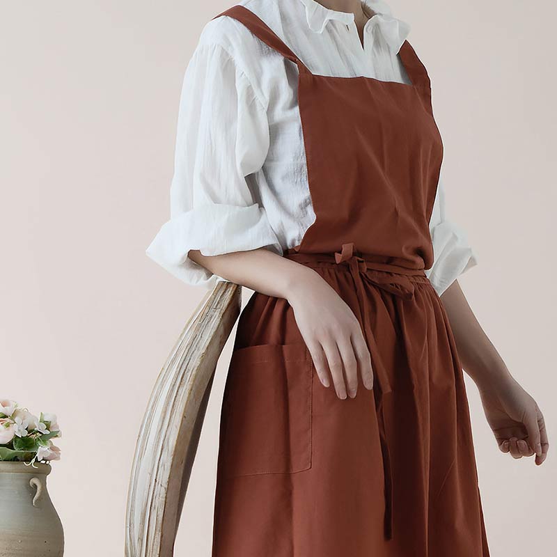 Skanto | Tablier en coton imperméable avec poches pratiques - ChefMate