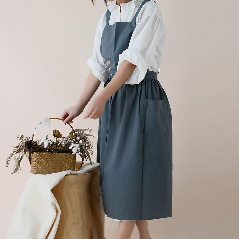 Skanto | Tablier en coton imperméable avec poches pratiques - ChefMate