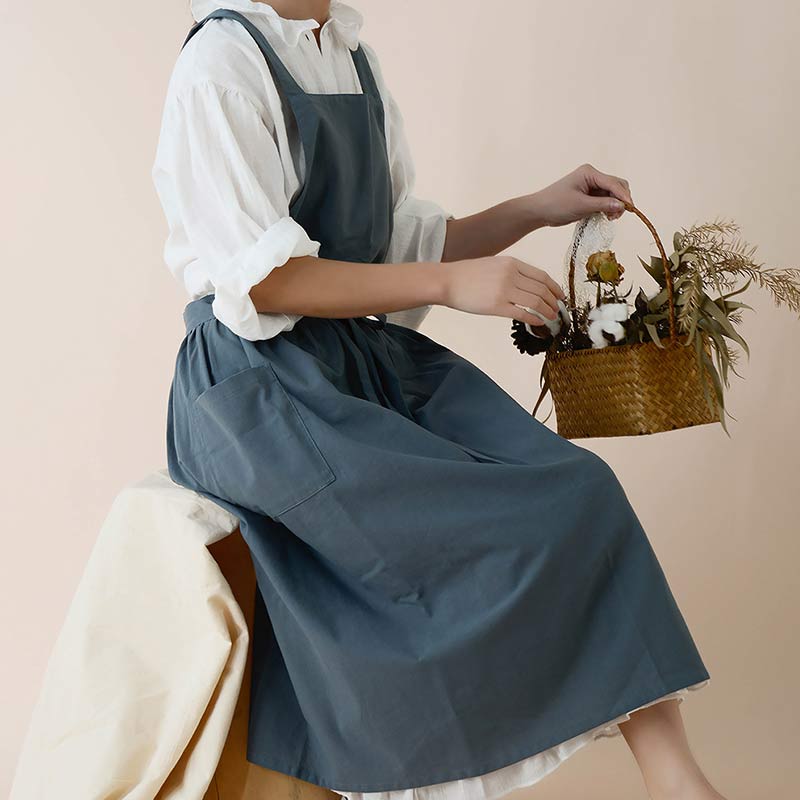 Skanto | Tablier en coton imperméable avec poches pratiques - ChefMate