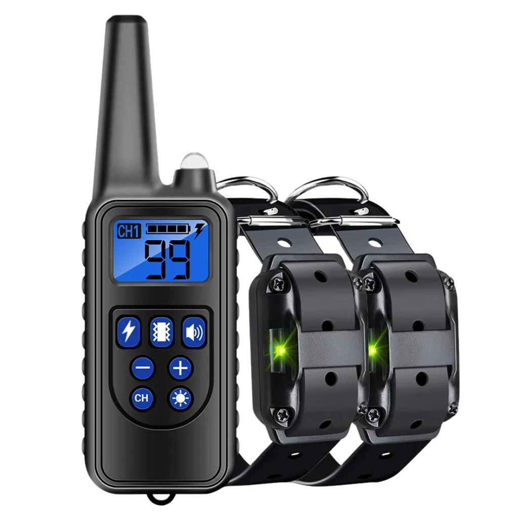 Collier de Dressage Étanche pour Chien avec Télécommande (800m)