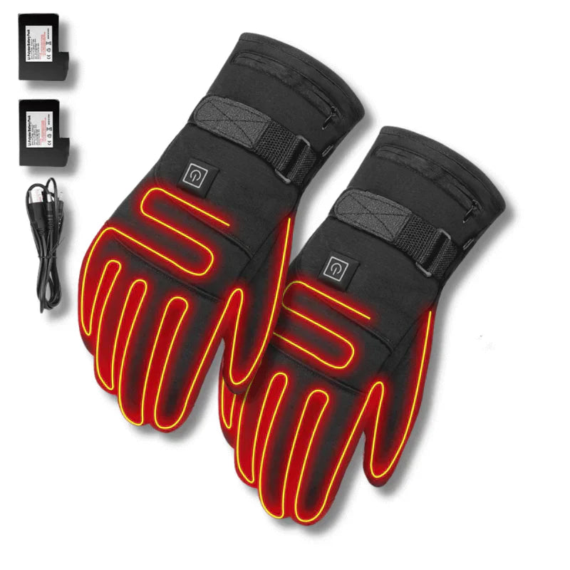 Gants Chauffants Électriques Étanches - HeatGuard