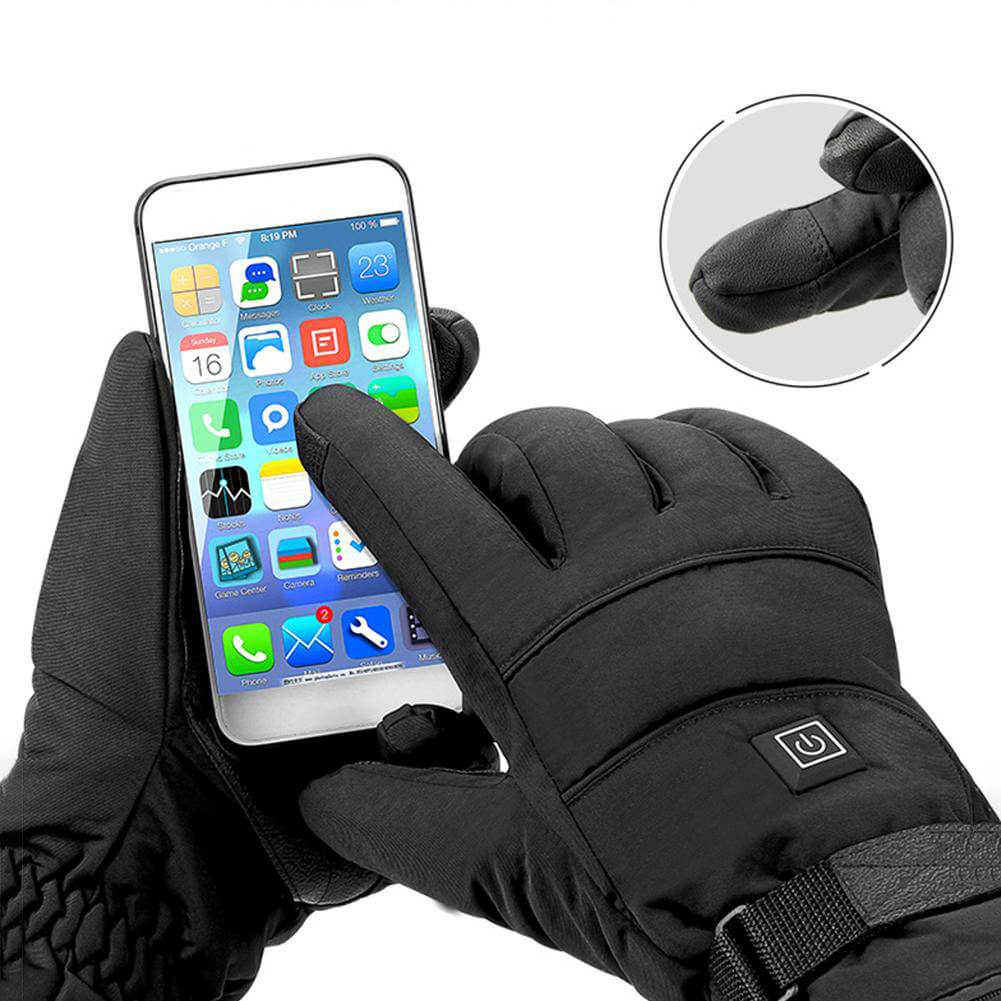 Gants Chauffants Électriques Étanches - HeatGuard