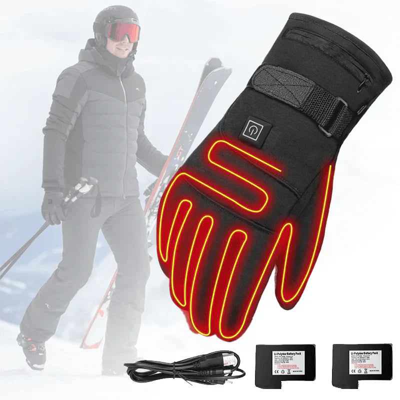 Gants Chauffants Électriques Étanches - HeatGuard