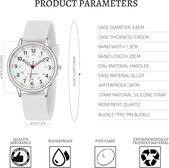 Montre Infirmière Étanche - Femke