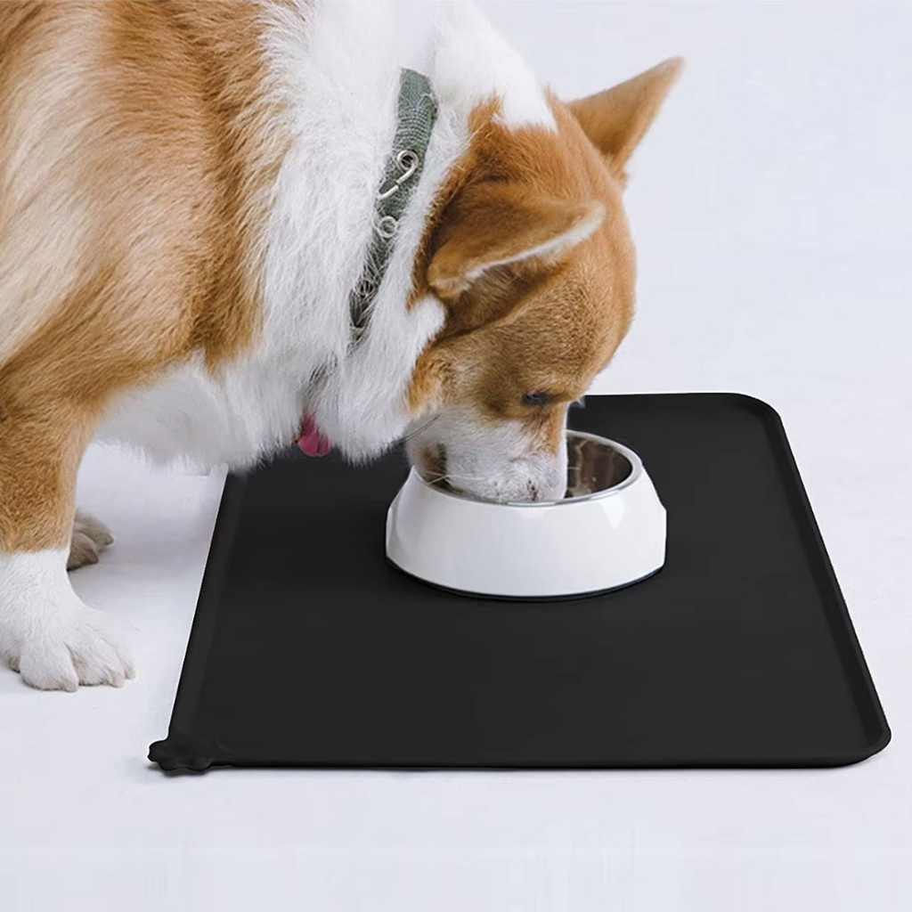 Tapis de Nourriture Étanche pour Animaux - Protégez Vos Sols Maintenant !