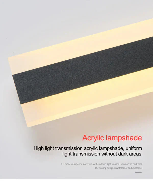 Applique Murale Extérieure Résistante aux Intempéries - Lumière RainGuard